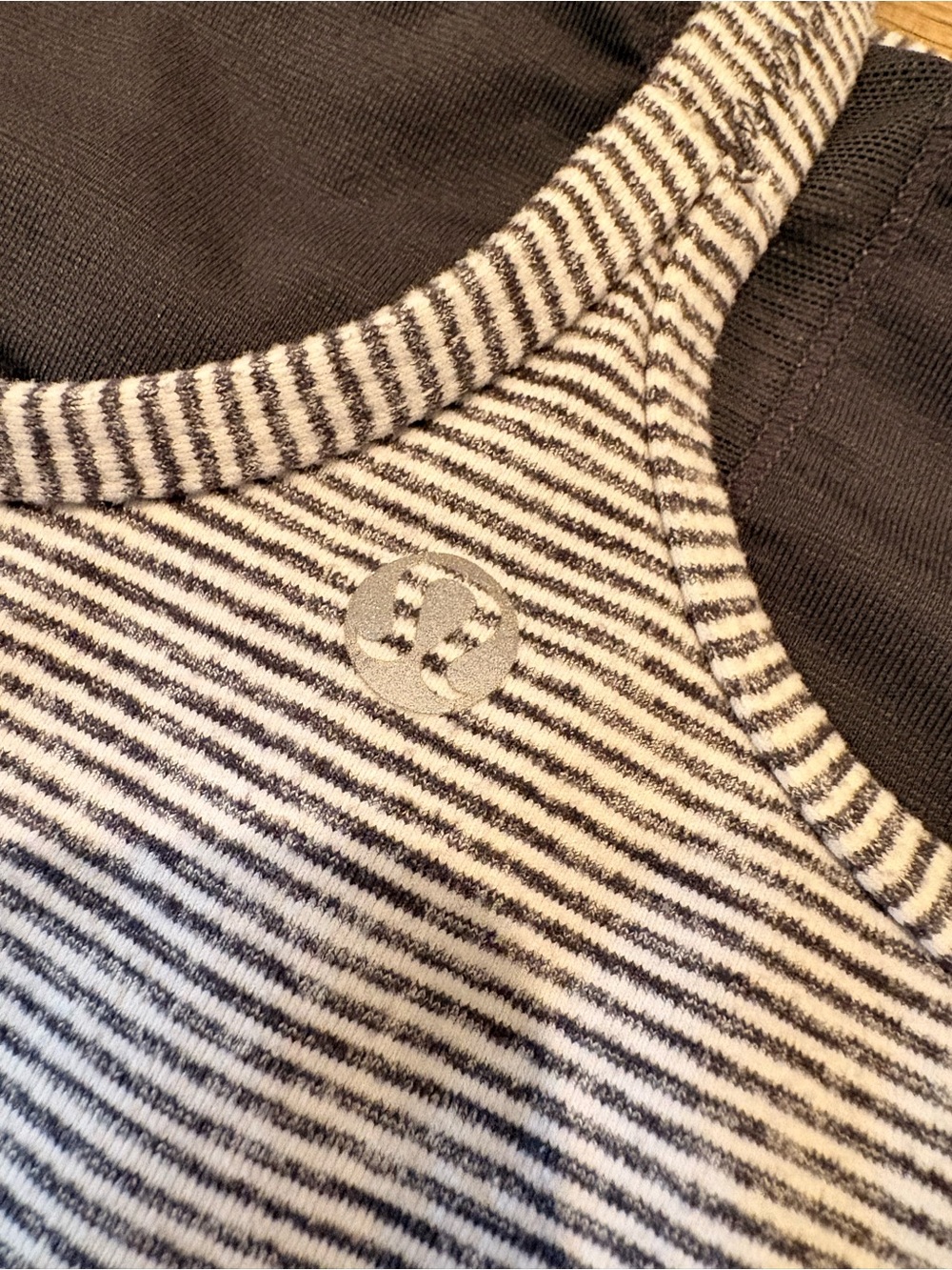 lululemon athletica Men’s Striped Crewneck Sweater - Black & White